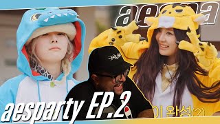 aespa aesparty EP2 amp Special Behind REACTION  NingNing Has Been Going Through It 😂 [upl. by Sergeant]