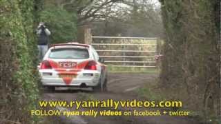 Abbeyleix Manor Stages Rally 2012Ryan Rally Videos [upl. by Lleon]