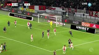 Gol de Lorenzo Lucca GOAL  Ajax vs Vitesse 22 [upl. by Watts]