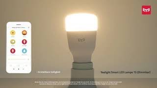 Yeelight Smart LED Bulb 1S Dimmable  Smart home lights  Yeelight review  Smart led light panels [upl. by Stulin]