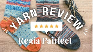 Regia Pairfect Sock Yarn Review  This stuff is so FUN [upl. by Robinet]