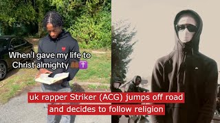 uk rapper gm striker ACG jumps off road to follow religion ukdrill [upl. by Sascha]