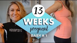 13 WEEKS PREGNANT UPDATE  Size and Development Cravings and Symptoms [upl. by Leoy]