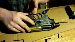 CUAS Teching How to change Specna Arms M4 Spring [upl. by Amej]