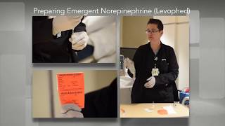 Making an Emergent NorepinephrineLevophedDrip [upl. by Akiem970]