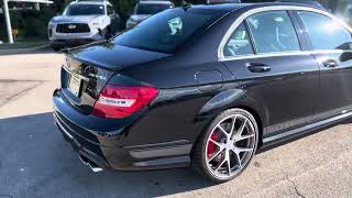 2014 c63 AMG Edition 507 [upl. by Aisnetroh798]