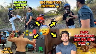 Fake Allegations Lga Die Muj Par Isne 🐍 Yeh Controversy Yehi Khtm Krta Hu Ma 🙏 Gym Vlog 💪 [upl. by Alur]