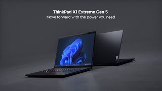 Lenovo ThinkPad X1 Extreme Gen 5 – Move forward with the power you need [upl. by Stedman]