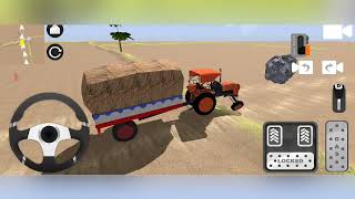 🇮🇳🇮🇳🇮🇳 Indian Tractor Simulator Game 380  Android Gameplay [upl. by Nessa]