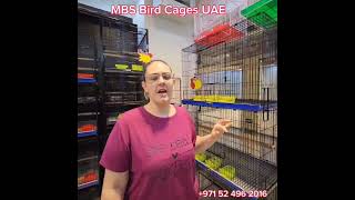 quotOUR SATISFIED CUSTOMER REVIEWS FOR MBS BIRD CAGES NEW VARIETY AT OUTLETquotmbsbirdcages pets birds [upl. by Rebmyt]