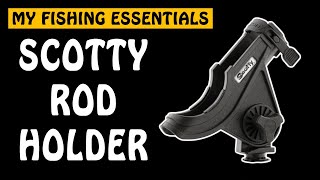 Scotty Baitcaster and Spinning Rod Holder  My Fishing Essentials [upl. by Roanne829]