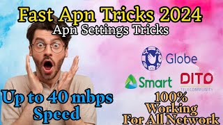 Fast Internet Apn Settings  For All Network [upl. by Kling]