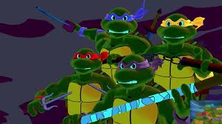 Teenage Mutant Ninja Turtles 1987 Intro CGI Recreation [upl. by Gipsy]