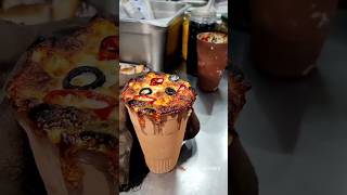 unique ❤️ style pizza 🍕 pizza food shorts [upl. by Hunfredo]