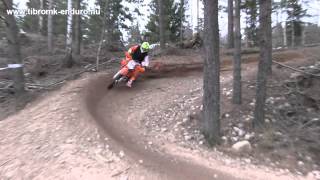 Enduro Vintercupen 2015 Tidaholms MK wwwtibromkenduronu [upl. by Albers]