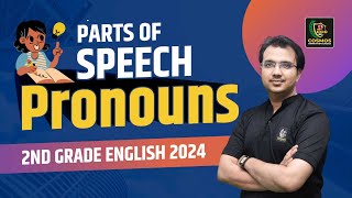 2nd Grade English 2024  Pronouns Part of Speech 12  By Manish Mangal Sir [upl. by Orrin]