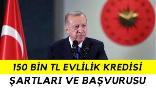 SON DAKİKA FAİZSİZ 150 BİN TL EVLİLİK KREDİ ŞARTLARI BELLİ OLDU [upl. by Ydnor]