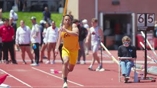 Jak Urlacher Wins 2024 Big Ten Outdoor Pole Vault Title [upl. by Betteann]