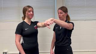 OBrien Test Whitworth Athletic Training [upl. by Arathorn456]