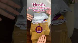 Beautiful Bangles from Meesho 😍🌸🤌meesho meeshohaul shorts [upl. by Jorin]