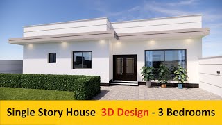 Single story house design  1 kanal house design in Paksitan  Village house design [upl. by Imoen]