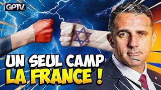 ISRAËL MENACE DANGEREUSEMENT LA FRANCE   ALEXANDRE JUVINGBRUNET  LA MATINALE GPTV [upl. by Yllac]