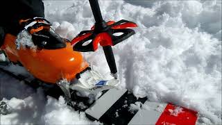 Vipec Evo  Problem step out  Fritschi Swiss Bindings [upl. by Anirtak]