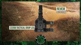 REVIEW  IMI Defense Z2200 Tactical Drop Leg Attachment [upl. by Gnek970]