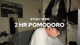 STUDY W ME 2 HOURS POMODORO  PETER LE [upl. by Nnazus]