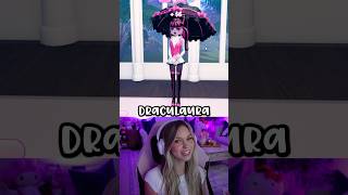 THEME  Cosplay 💕🕸️ I did Draculaura How do you think I did roblox dresstoimpress [upl. by Aylad]