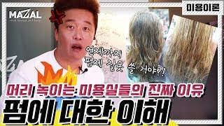 미용강의 머리 녹이는 미용실들의 진짜 이유ㅣ펌에 대한 이해ㅣ망친머리전문 마쌤미용이론EP01 [upl. by Erlina]