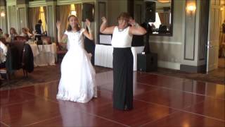 Greatest MotherDaughter Wedding Evolution Dance But Watch the Ringbearer [upl. by Cutlip]