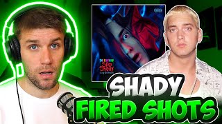 SHOTS FIRED  Rapper Reacts to Eminem  Lucifer FIRST REACTION [upl. by Llaccm]