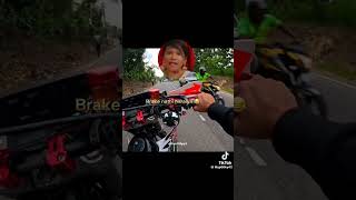 Brake නැති ns අයියා 😅🚀💣 automobile slrider motorcycle rider slbikes motorbike motovlog [upl. by Gruchot]