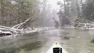 Kayaking the Crystal River in Winter [upl. by Essam]