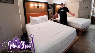 Disney’s Coronado Springs Resort Standard View 2 Queen Bed Room Tour [upl. by Bushey]