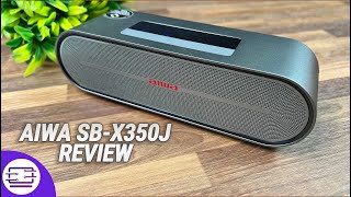 Aiwa SBX350J Compact Desk Speaker Review [upl. by Ahsiemal302]