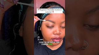 Beginner Friendly Eyebrow tutorial How To ACHEBET [upl. by Sharman]