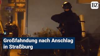 So suchen Spezialeinheiten nach dem Attentäter von Straßburg [upl. by Leen]