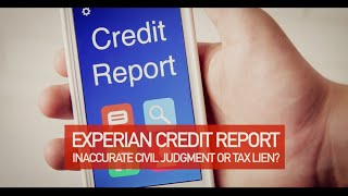 Experian Public Record Settlement [upl. by Inahet58]