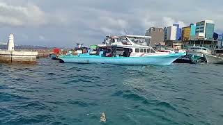 মালদ্বীপ লঞ্চ ঘাট দেখতে কেমন  Launch Ferry Terminal 🇲🇻 [upl. by Moise]