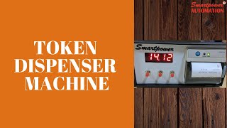 Token Dispenser Machine for Bank  Hospital  Shop  Clinic [upl. by Berthold505]