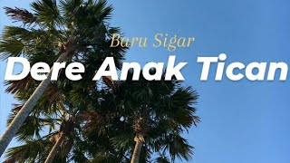 Baru Sigar  Dere Anak Tican  Lagu LundayehLunbawang video Lyric [upl. by Aseeral]