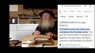 LEGAL SURNAMES LEAD TO MARK OF THE BEAST REVELATION 13 [upl. by Malchus]