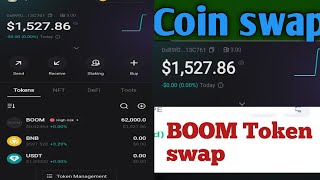 How To Swap BOOM  Token Selling  BOOM Swap Trustwallet  BOOM Airdrop Real [upl. by Ardekan379]