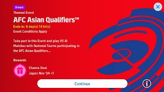 AFC Asian Qualifiers World Cup 2026  National Team Selection Pack Opening eFootball 2025 Mobile [upl. by Bluh]