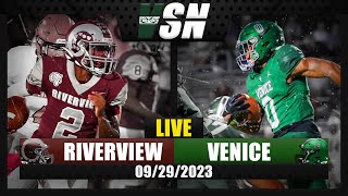 Venice High vs Riverview High  09292023  LIVE [upl. by Moyer193]