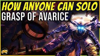 Grasp of Avarice Complete Walkthrough  Solo Flawless Tips  Dungeon Guide  Destiny 2  Basic Gear [upl. by Enomis]