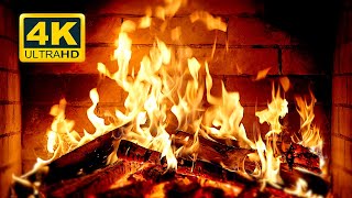 🔥 Cozy Fireplace 4K 12 HOURS Fireplace Burning with Crackling Fire Sounds Fireplace 4K [upl. by Nnylatsirk785]