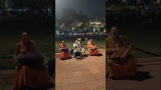 HARE RAMA HARE KRISHNA KIRTAN LIVE INDIA GATE VIDEO  JAI SHREE KRISHNA RADHE RADHE SASATRAVELLER [upl. by Alyled856]